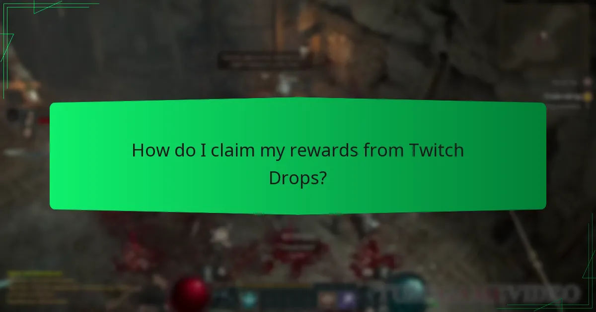 How do I participate in Diablo IV Twitch Drops?
