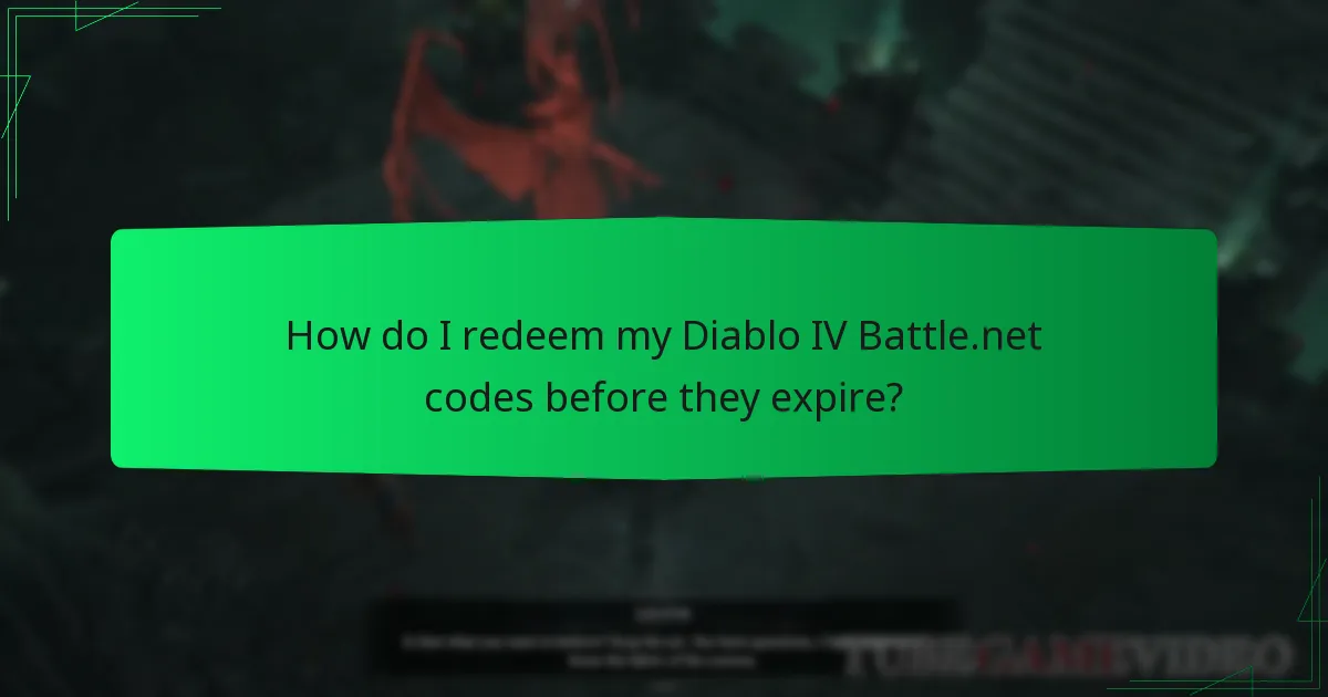 What happens if my Diablo IV Battle.net code expires?