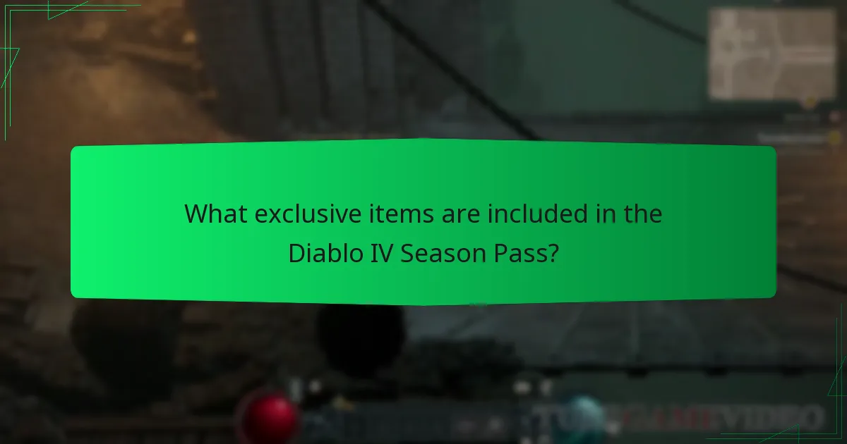 What are player reviews of the Diablo IV Season Pass exclusive items?