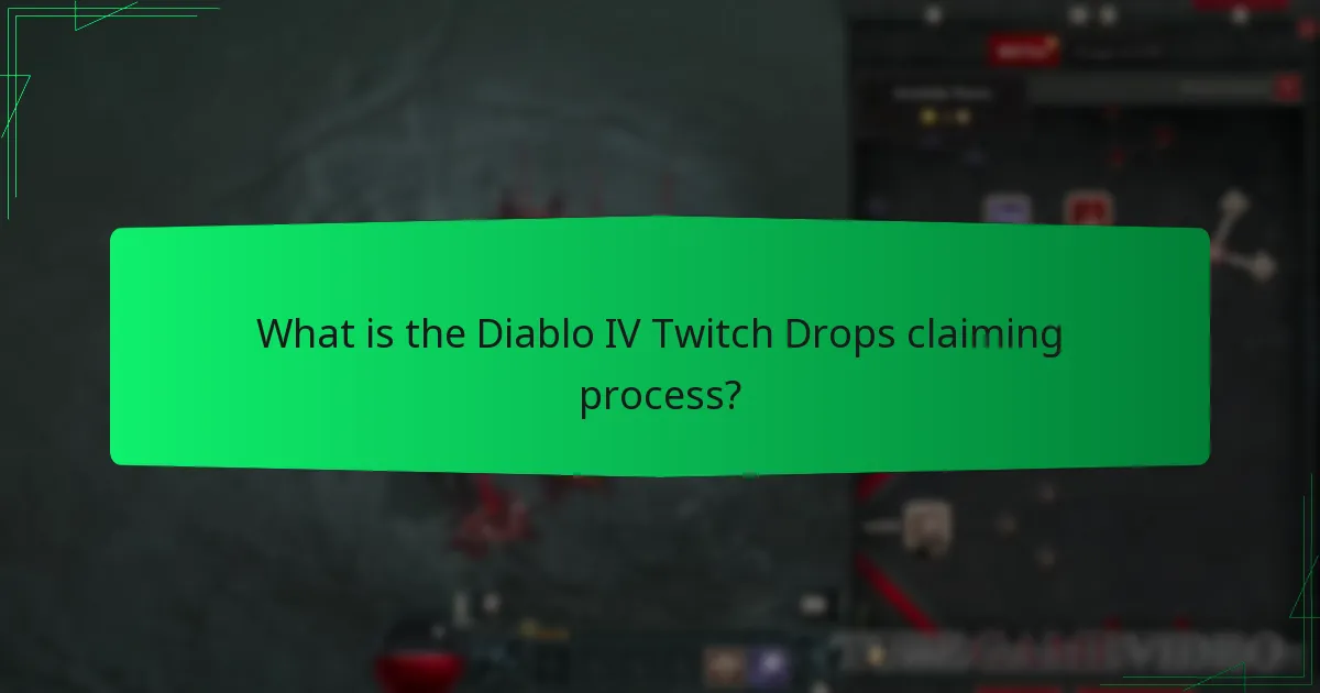 Who is eligible for Diablo IV Twitch Drops?